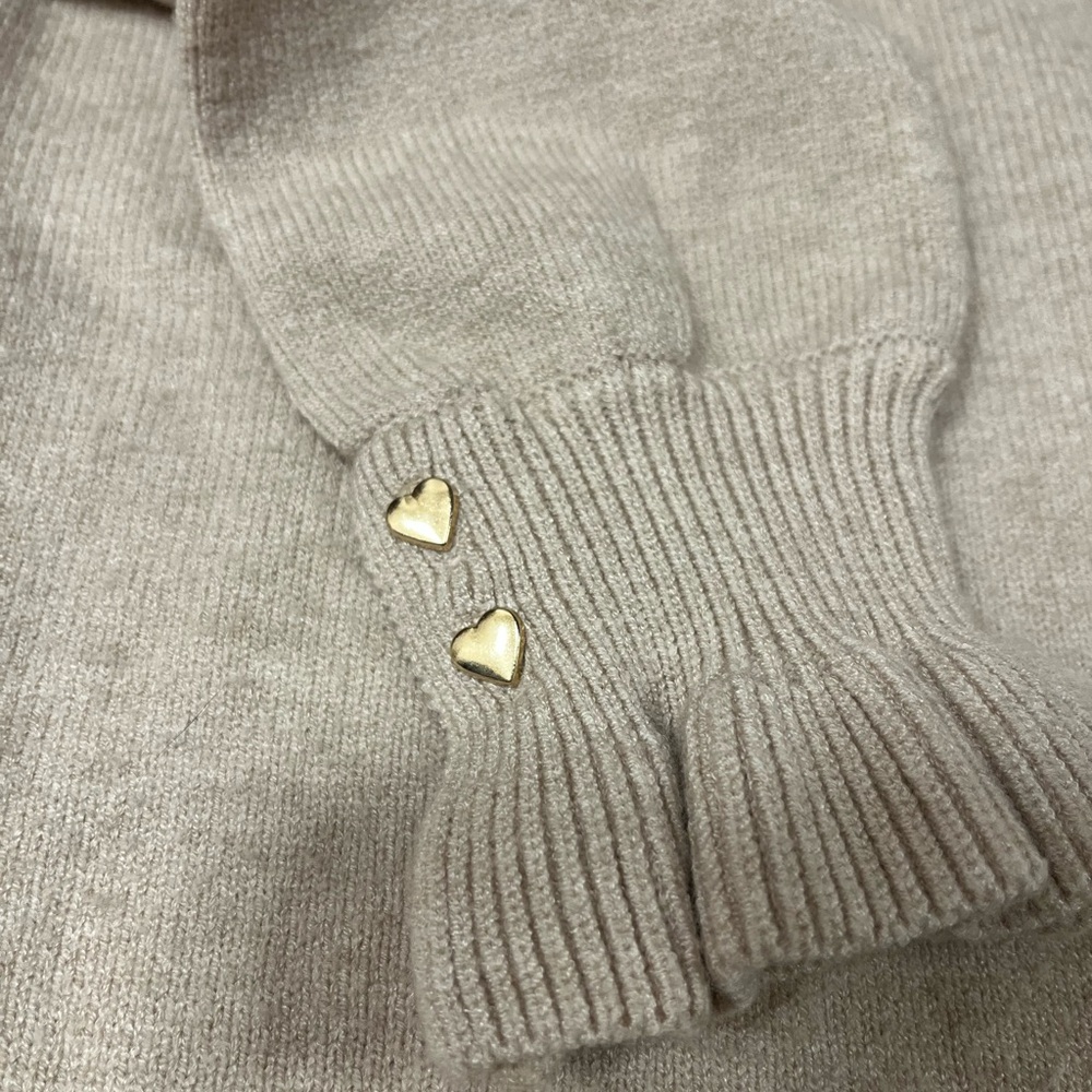 Chelsea & Theodore Soft Cream Ribbed Sweater *Perfect for Valentine’s Day!* 💕 - Picture 5 of 5